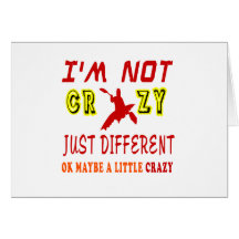 A Little Crazy for Kayaking Card