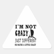 A Little Crazy for Sailing Stickers
