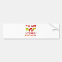A Little Crazy for Wrestling Bumper Stickers