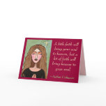 A little faith will bring your soul to heaven... - cards