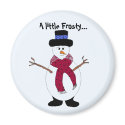 A little Frosty Snowman magnets