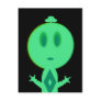 A Little Green Man Postcards
