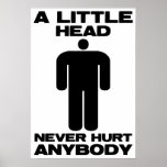 A Little Head Posters