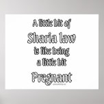 A little Sharia Law... Posters