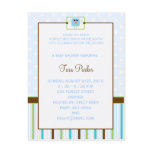 a little tweet -baby shower postcards