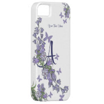 A - Lovely Blue Bells & Butterfly iPhone 5 Case casemate cases