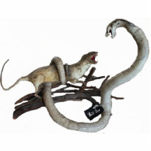 A lover's quarrel DESK STATUE Photo Sculpture
