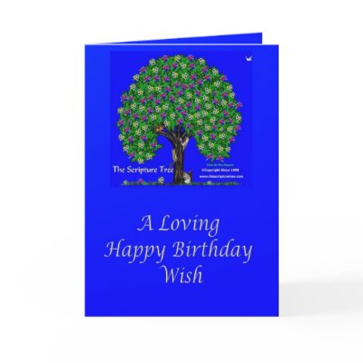 A Loving Happy Birthday Wish Greeting Cards by CaryBlack