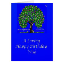 A Loving Happy Birthday Wish Greeting Cards