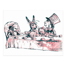 A Mad Hatter Tea Party Post Cards