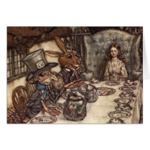 A Mad Tea Party Greeting Card