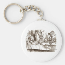 A Mad Tea Party Keychain