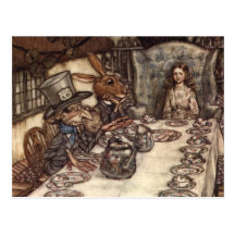 A Mad Tea Party Post Cards
