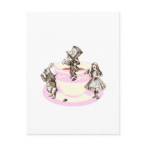A Mad Tea Party Postcard