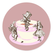A Mad Tea Party Stickers