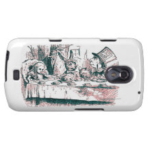A Mad Tea Party Tenniel Pink Tint Samsung Galaxy Nexus Cases