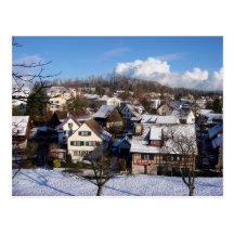A magical Winter Village Postcards