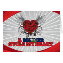 A Mainer Stole my Heart Greeting Cards