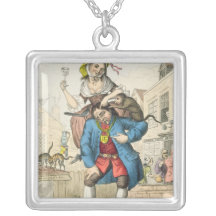 A Man Loaded with Mischief, or Matrimony, c.1766 Necklace