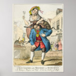 A Man Loaded with Mischief, or Matrimony, c.1766 Posters