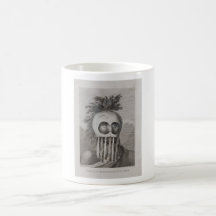 A Man of the Sandwich Islands in a Mask Coffee Mugs
