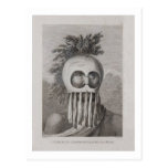 A Man of the Sandwich Islands in a Mask Post Card