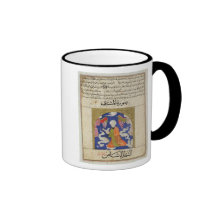 A Man Reading, illustration Coffee Mugs