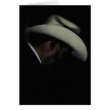 A Mans Hat Card
