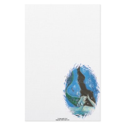 A Mermaid's Tale Stationery by katerinaart