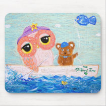 A Merritime Boat Trip Mousepads