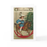 A Merry Christmas Child and Rocking Horse cards