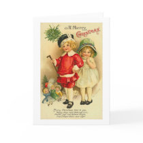 A Merry Christmas Children Card
