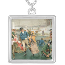 A Merry Christmas, from the Pears Annual, 1907 Custom Necklace