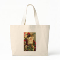 A Merry Christmas Vintage Santa Bags