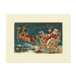 A Merry Christmas Vintage Santa postcards