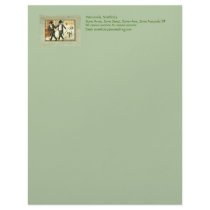 A Merry & Happy New Year Letterhead Template