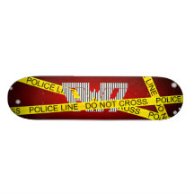 À mi-chemin ne croisez pas la plate-forme skateboards personnalisés