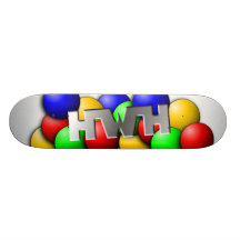 À mi-chemin plate-forme de Ballpit Skateboards Personnalisables