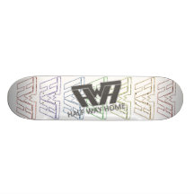 À mi-chemin plate-forme de croquis skateboard customisable
