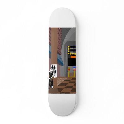 A Mid Day's Work Skateboard Decks by Euvari