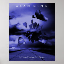 A Mirror Crashing At Midnight Print
