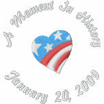 A Moment In History, January 20, 2009 Embroidered Polo Shirt