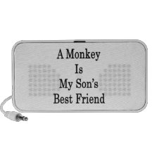 A Monkey Is My Son's Best Friend Travelling Speaker