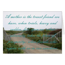 A mother is ... greeting card