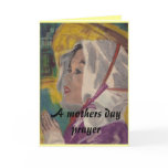 A MOTHERS DAY PRAYER card