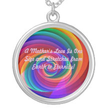 A Mother's Love Is One Size Necklace
