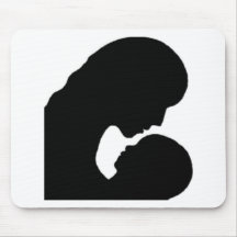 A MOTHER'S LOVE MOUSE PAD