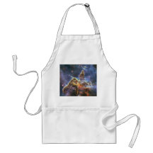 A mountain of dust and gas in the Carina Nebula Apron