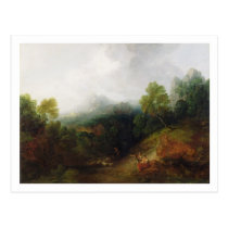 A Mountain Valley with Rustic Figures, c.1773-7 (o postcards