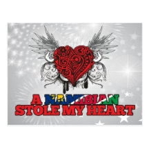A Namibian Stole my Heart Postcard